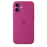 Apple iPhone 16 Plus Silicone Case with MagSafe and Camera Control - Fuchsia