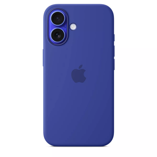 Apple iPhone 16 Silicone Case with MagSafe and Camera Control - Ultramarine