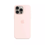 Apple iPhone 15 Pro Max Silicone Case with MagSafe - Light Pink