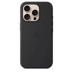 Apple iPhone 16 Pro Silicone Case with MagSafe and Camera Control - Black