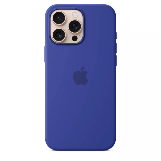 Apple iPhone 16 Pro Max Silicone Case with MagSafe and Camera Control - Ultramarine