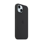 Apple iPhone 15 Silicone Case with MagSafe - Black