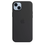 Apple iPhone 15 Plus Silicone Case with MagSafe - Black