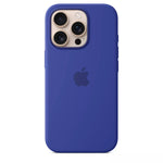 Apple iPhone 16 Pro Silicone Case with MagSafe and Camera Control - Ultramarine