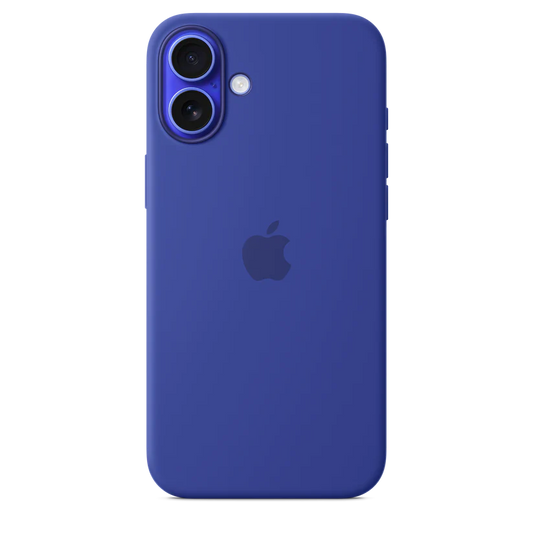 Apple iPhone 16 Plus Silicone Case with MagSafe and Camera Control - Ultramarine