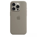 Apple iPhone 15 Pro Silicone Case with MagSafe - Clay